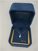 Collier Ambrosia Femme in Or Zircone AGZ 402 - AGZ 402